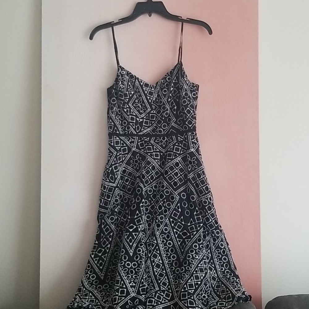 BANANA REPUBLIC Eyelet A-line Dress